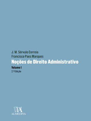 cover image of Noções de Direito Administrativo--Volume I--2ª Edição